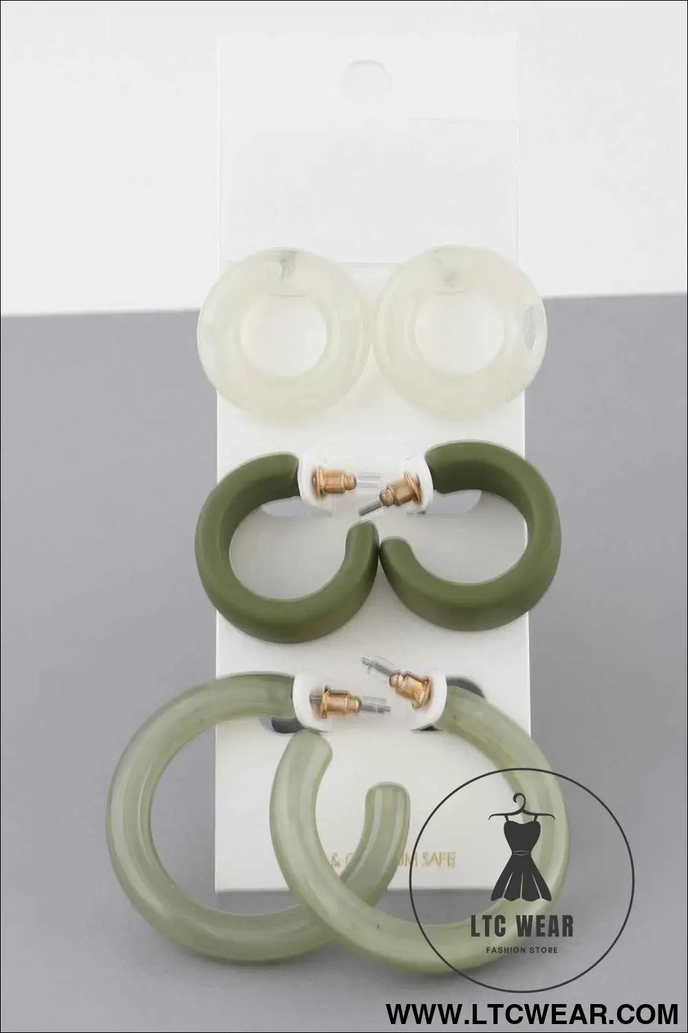 Multi Hoop Earrings Set