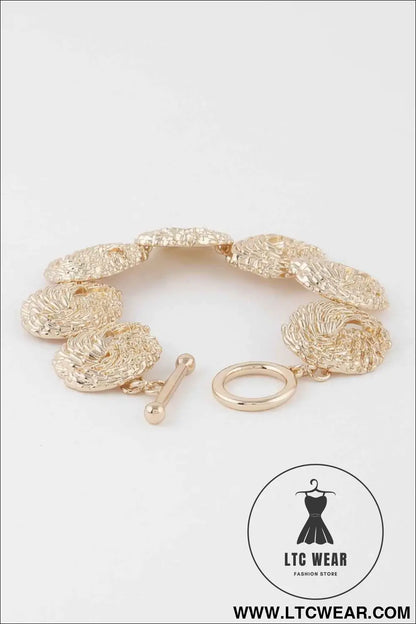 Multi Interlaced Charm Bracelet