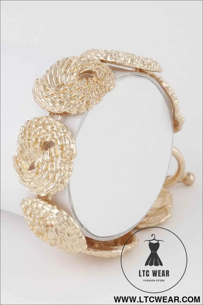 Multi Interlaced Charm Bracelet