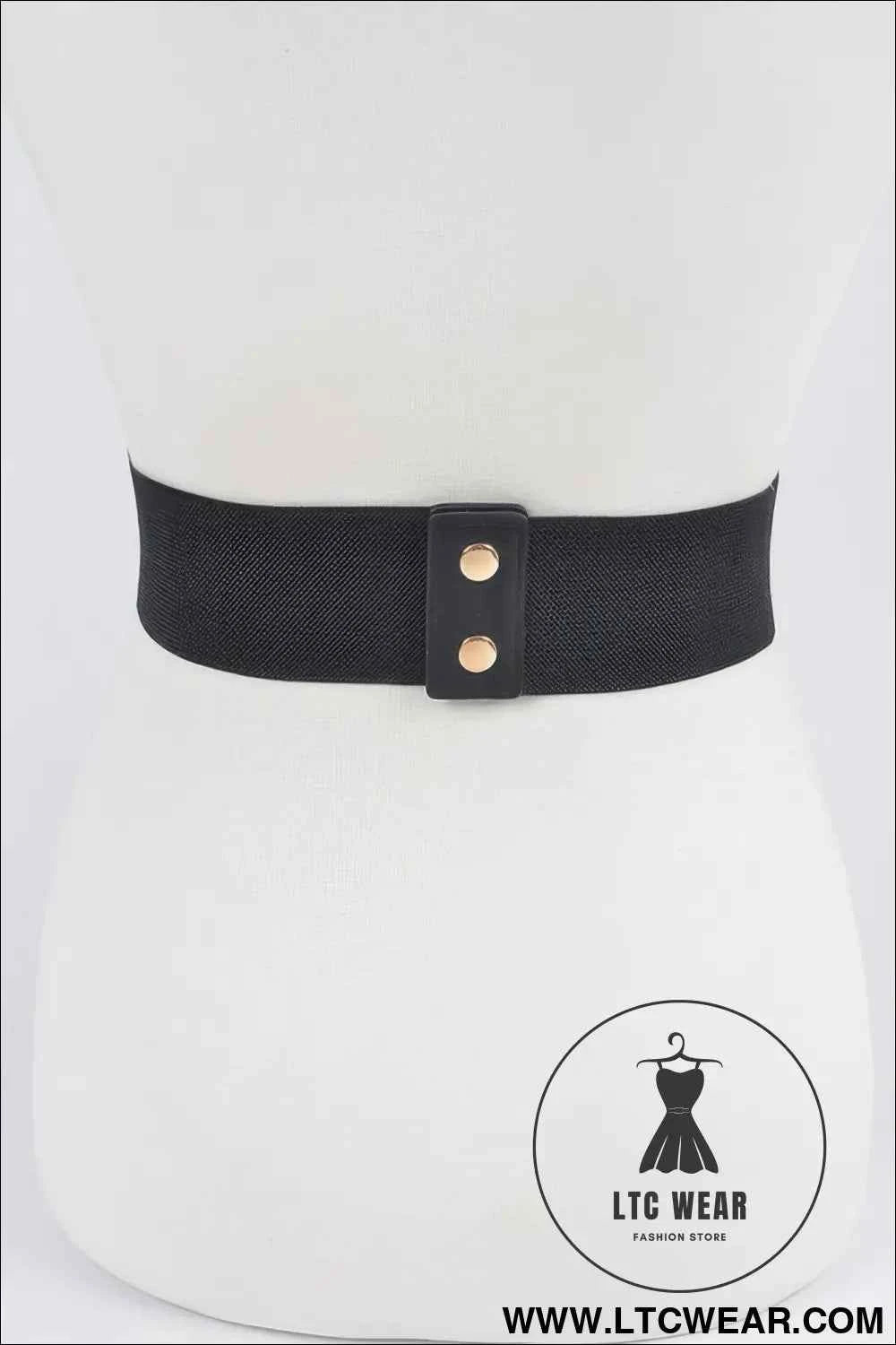 Multi Layered Chain Plus Size Elastic Belt for Ultimate Comfort and Style