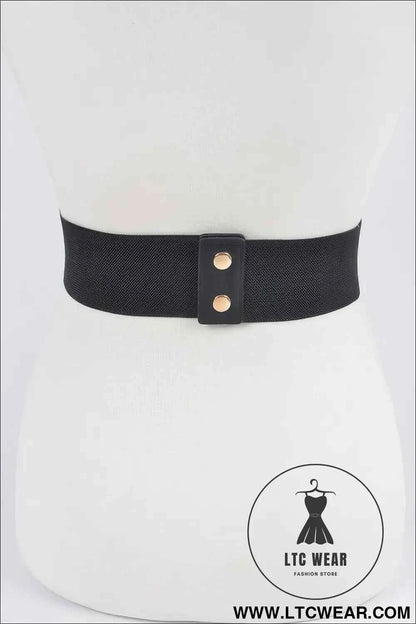 Multi Layered Chain Plus Size Elastic Belt for Ultimate Comfort and Style