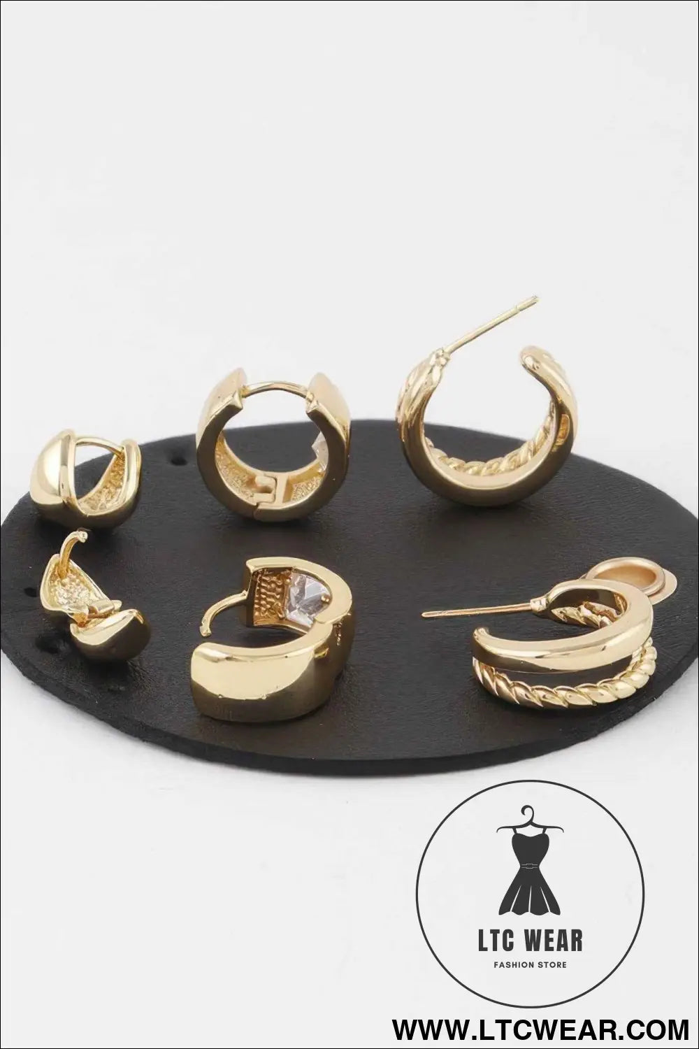 Multi Luxury Hoop Earrings Set
