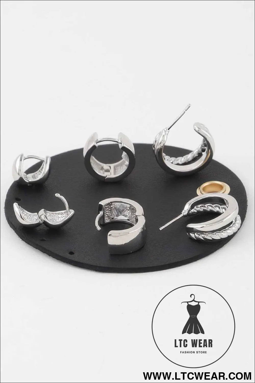Multi Luxury Hoop Earrings Set