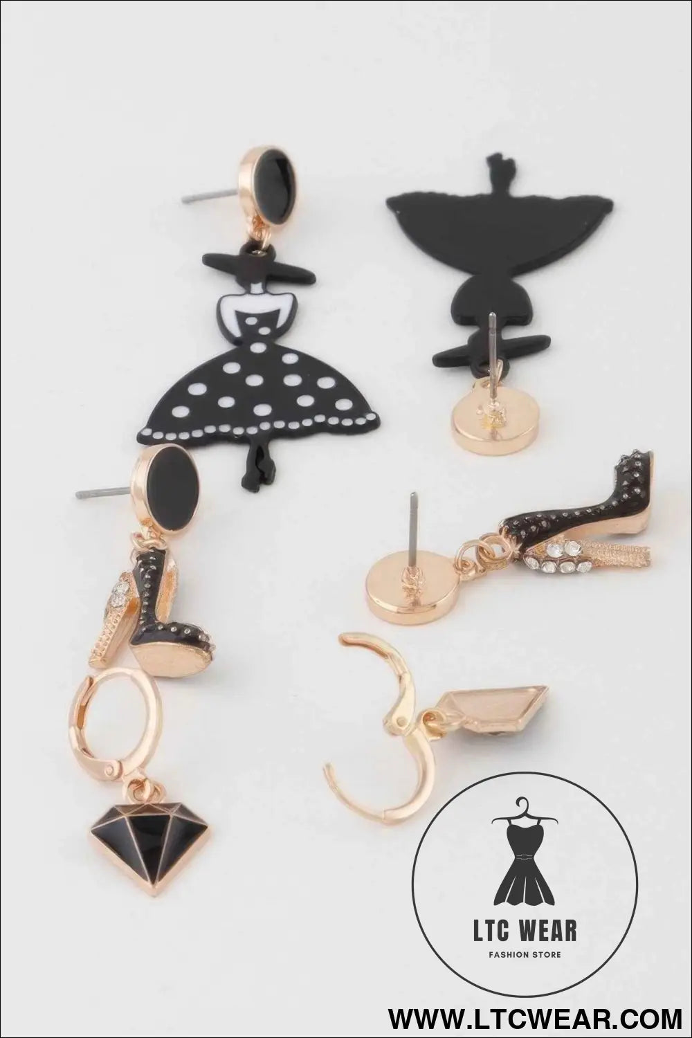 Multi Luxury Lady Earrings Set