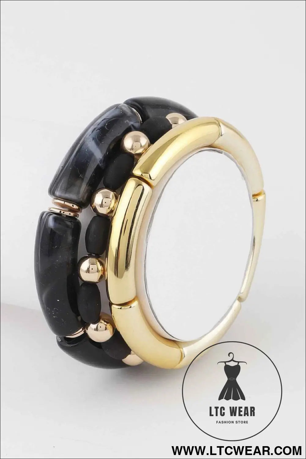 Multi Marble Tube Bracelet