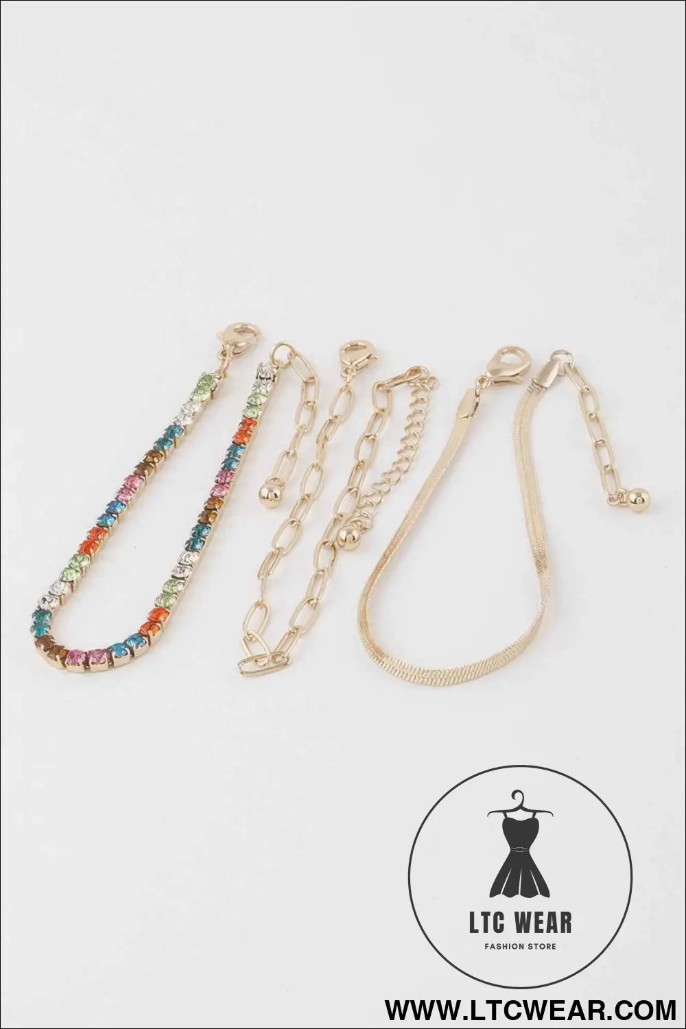 Multi Rhinestone Bracelet