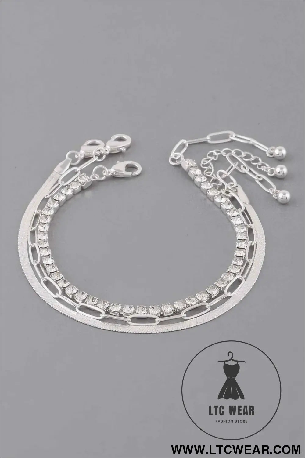 Multi Rhinestone Bracelet