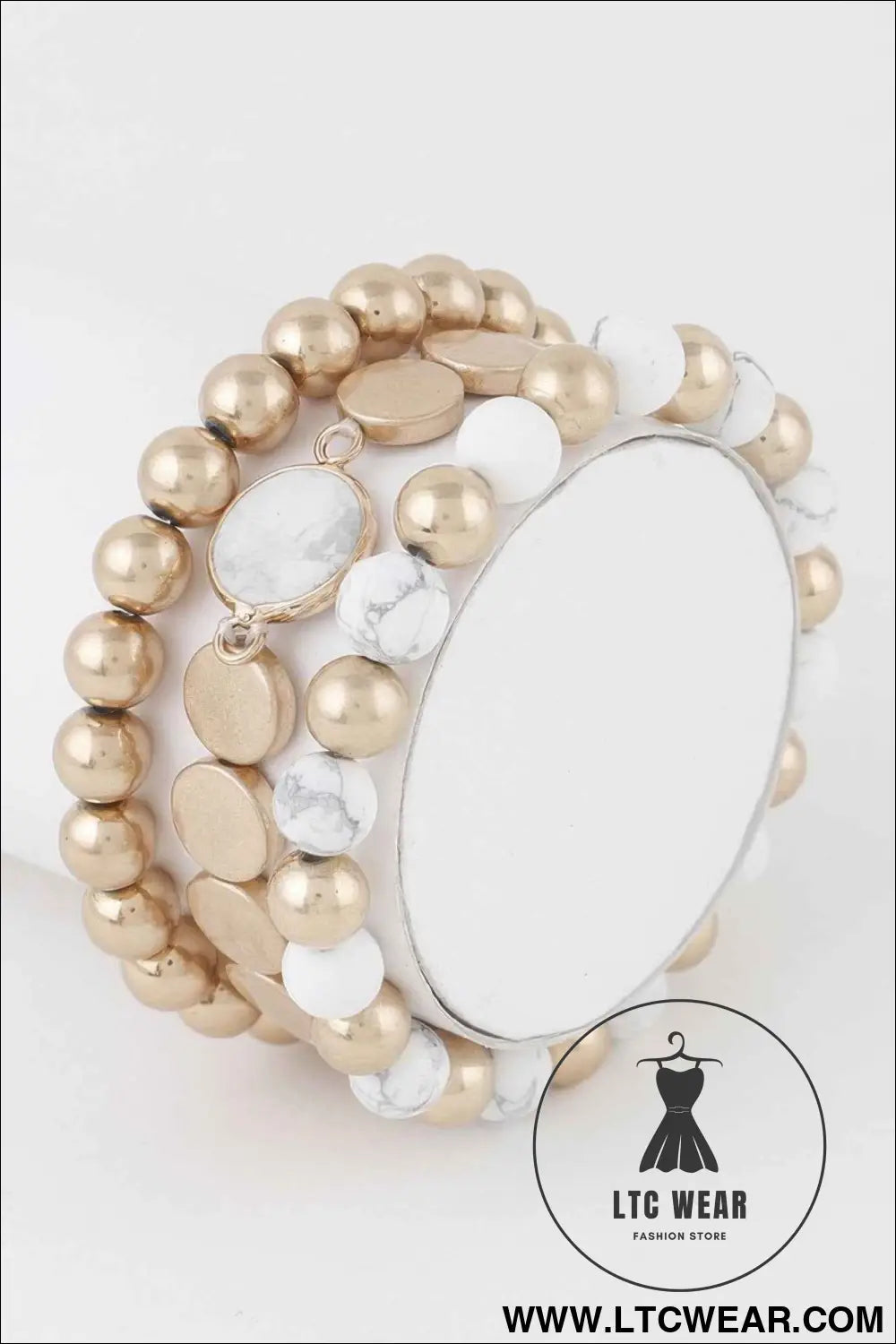 Multi Stone Beaded Bracelet