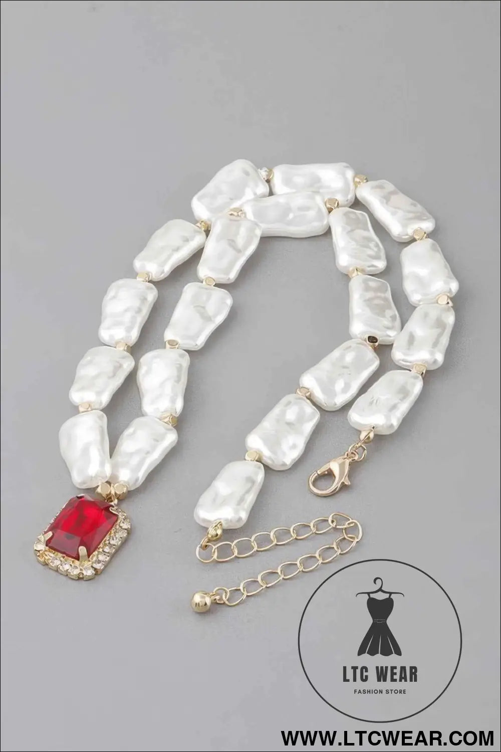 Multi Stone Pendant Necklace