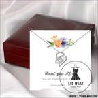 Necklace lamp box mother’s day gift