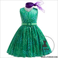 New children’s clothing brain agent team 2 same style dress stage performance dress girls’ sleeveless skirt