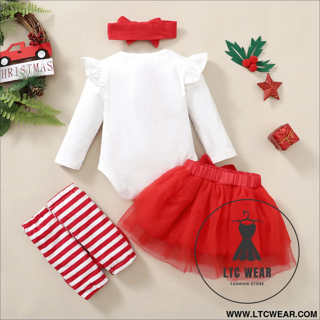 New popular christmas dress set for girls