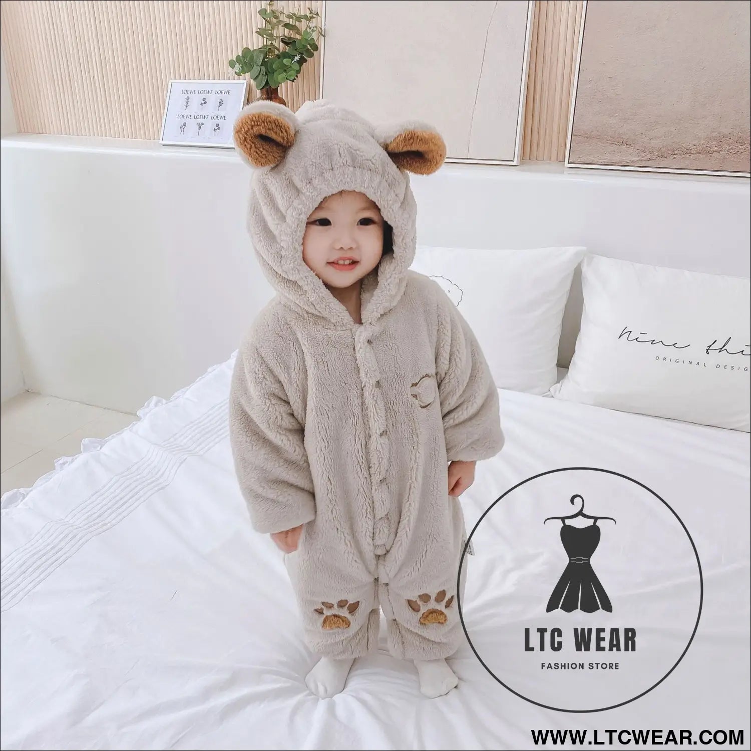 Newborn baby one-piece clothes baby clothes romper baby cotton winter clothes baby clothes out romper crawling clothes