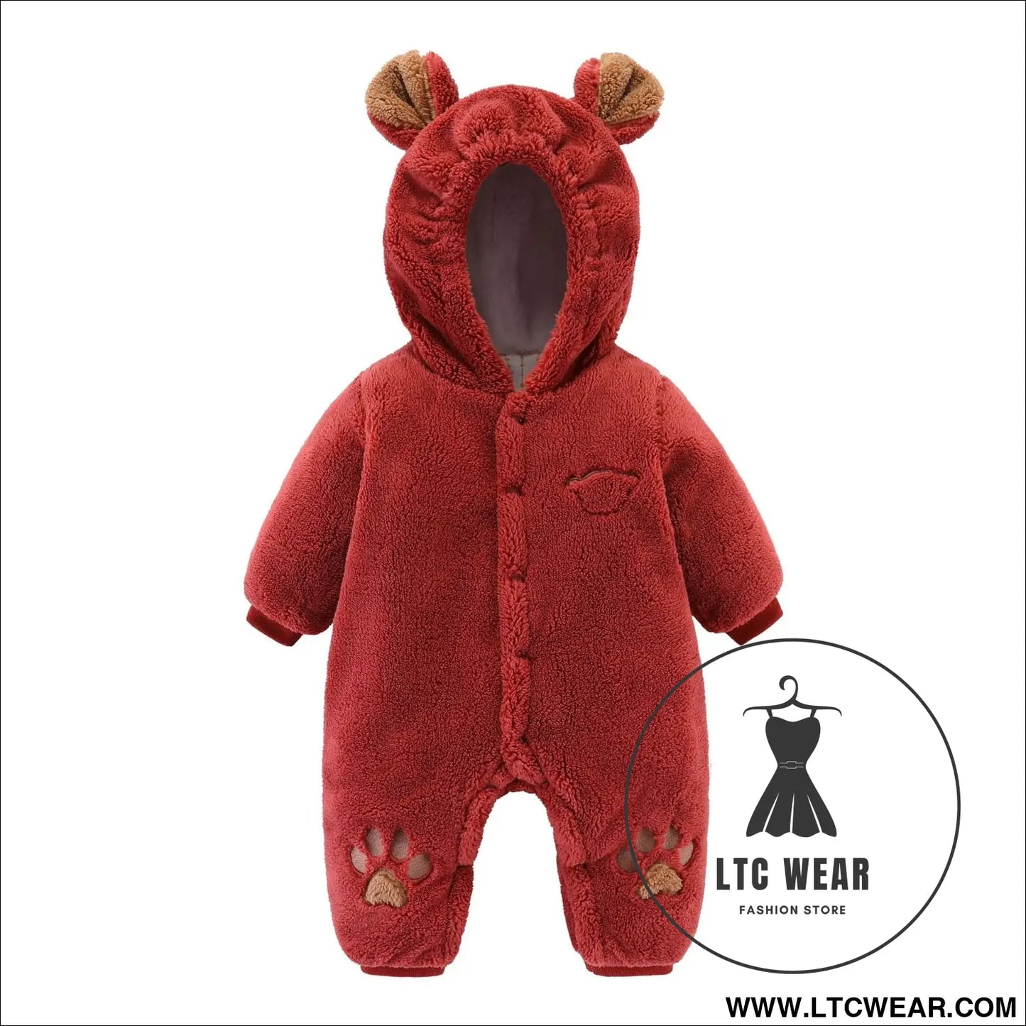Newborn baby one-piece clothes baby clothes romper baby cotton winter clothes baby clothes out romper crawling clothes