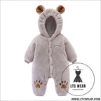 Newborn baby one-piece clothes baby clothes romper baby cotton winter clothes baby clothes out romper crawling clothes