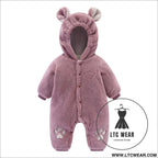 Newborn baby one-piece clothes baby clothes romper baby cotton winter clothes baby clothes out romper crawling clothes