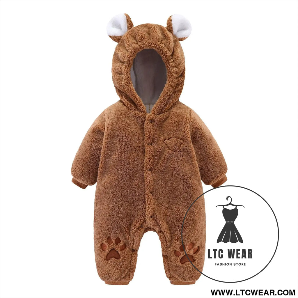 Newborn baby one-piece clothes baby clothes romper baby cotton winter clothes baby clothes out romper crawling clothes