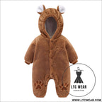 Newborn baby one-piece clothes baby clothes romper baby cotton winter clothes baby clothes out romper crawling clothes