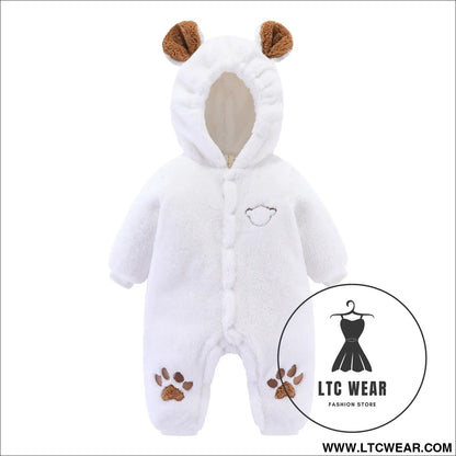 Newborn baby one-piece clothes baby clothes romper baby cotton winter clothes baby clothes out romper crawling clothes