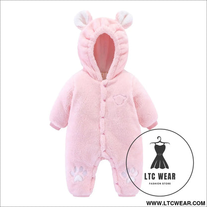 Newborn baby one-piece clothes baby clothes romper baby cotton winter clothes baby clothes out romper crawling clothes
