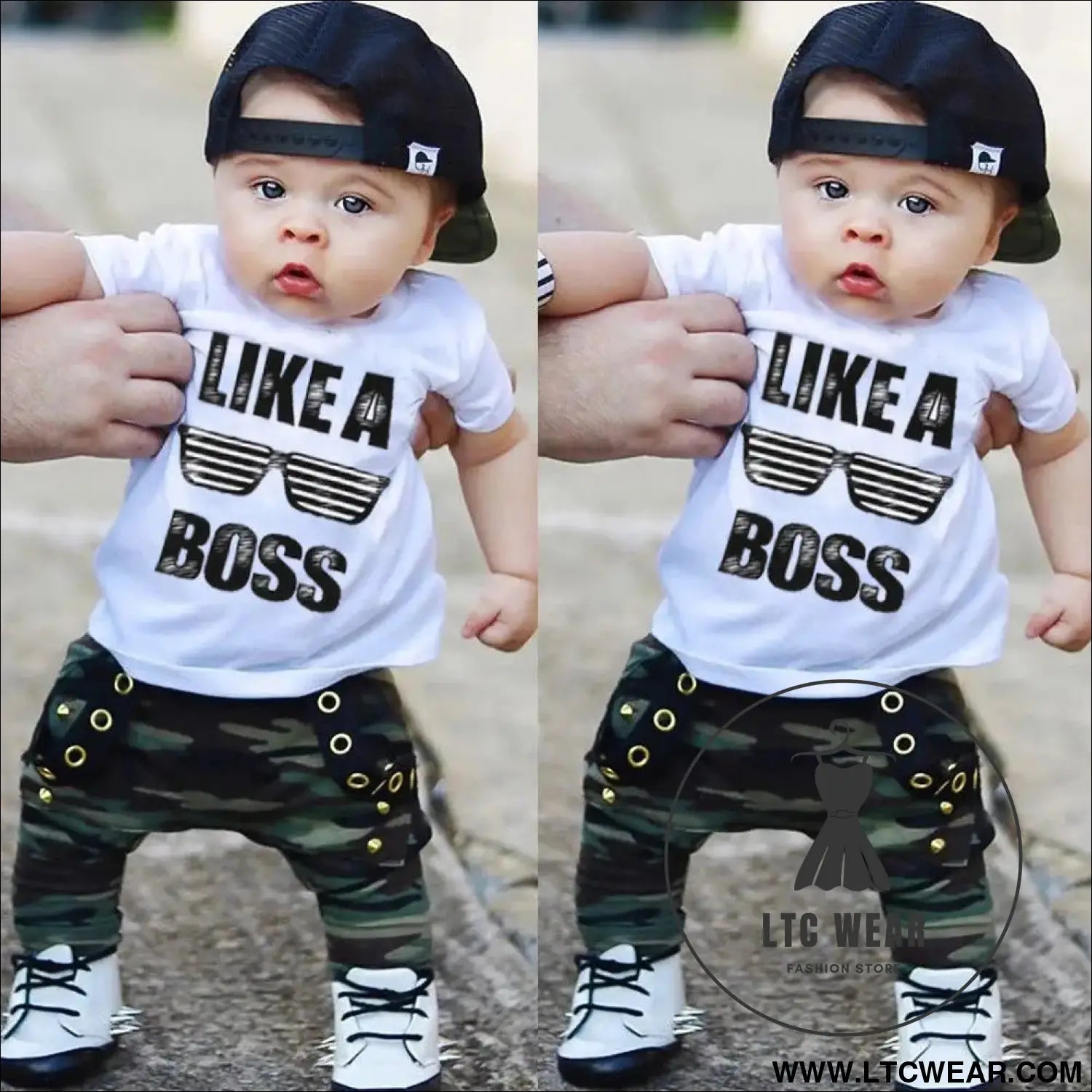 Newborn infant toddler baby boy clothes set kids boys cute short sleeve t-shirt top + pants outfits clothing set