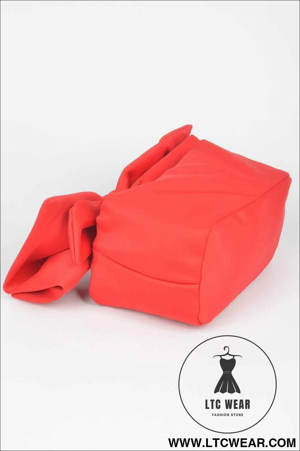 Nylon Bow Handle Women's Clutch Bag