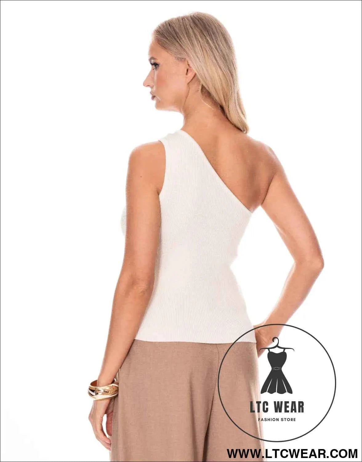 One Shoulder Top for Effortless Style and Comfort