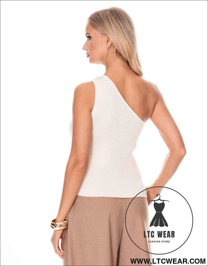 One Shoulder Top for Effortless Style and Comfort