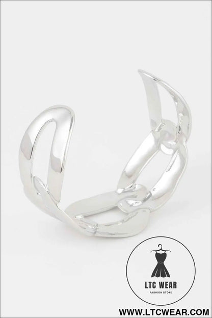 Openwork Cuff Bracelet