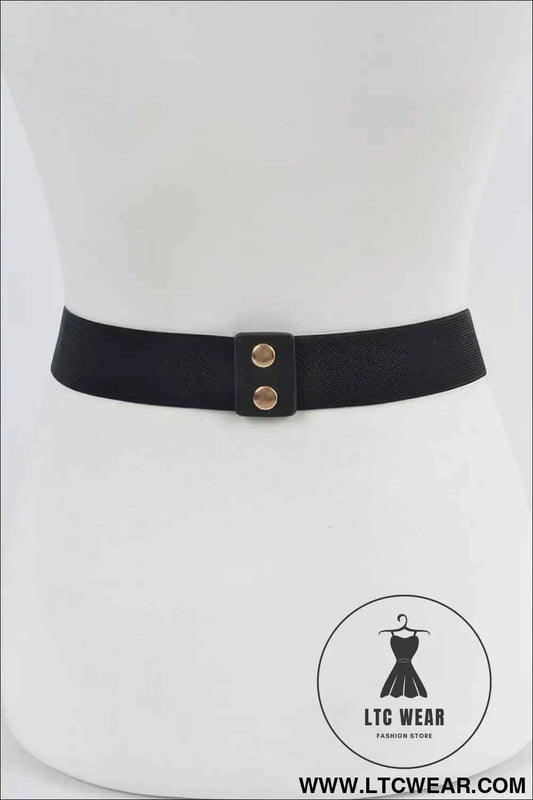 Oversized Chain Elastic Belt for Effortless Style and Ultimate Comfort
