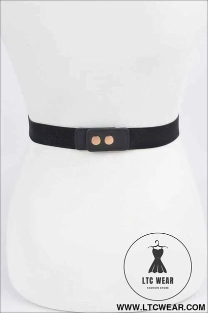 Oversized Chain Buckle Belt with Layered Chains for Trendy Style