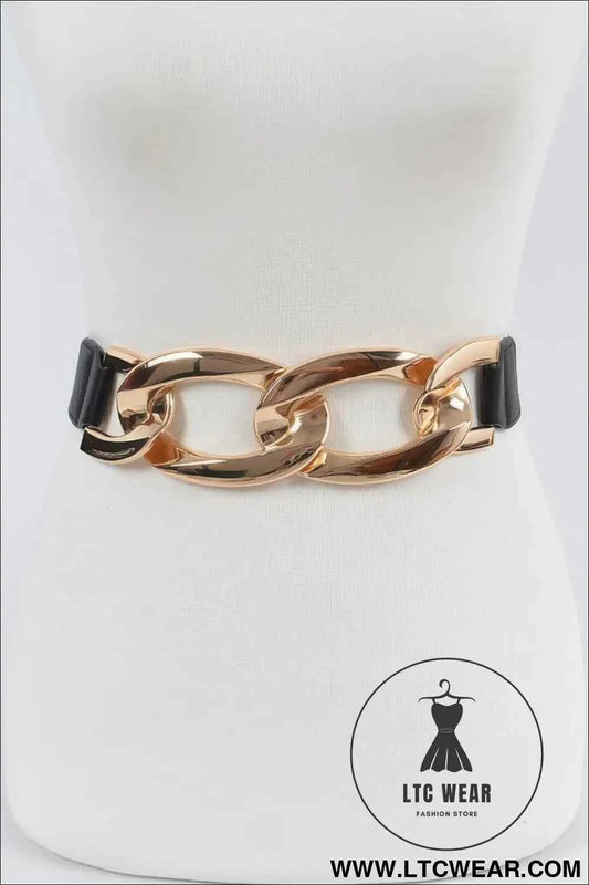 Oversized Chain Plus Size Belt for Ultimate Chic Comfort and Style