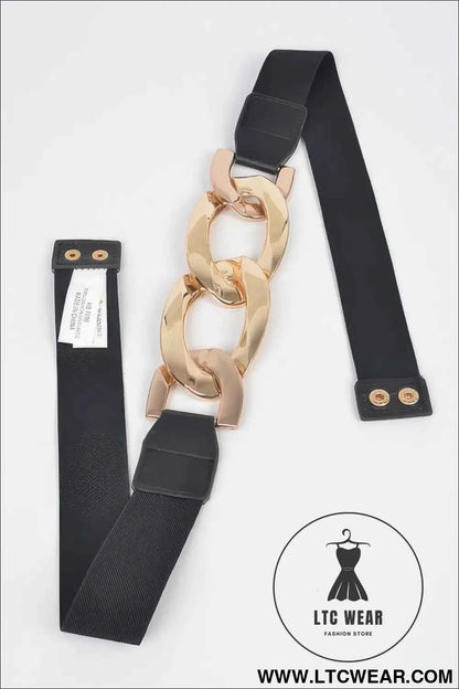 Oversized Chain Plus Size Belt for Ultimate Chic Comfort and Style