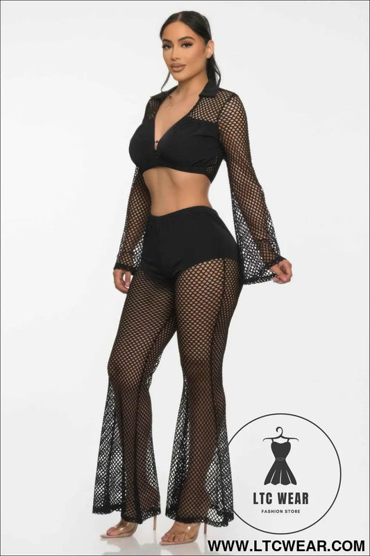 Party Shimmer Cover-up Set