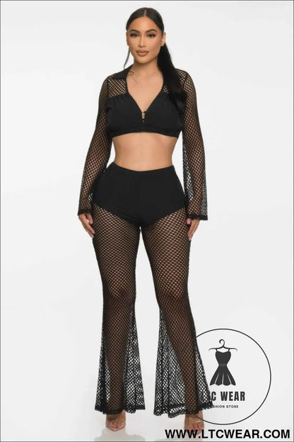 Party Shimmer Cover-up Set
