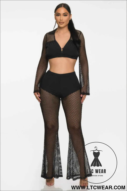 Party Shimmer Cover-up Set