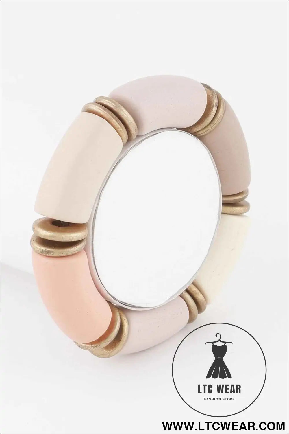 Pastel Tube Bead Bracelet