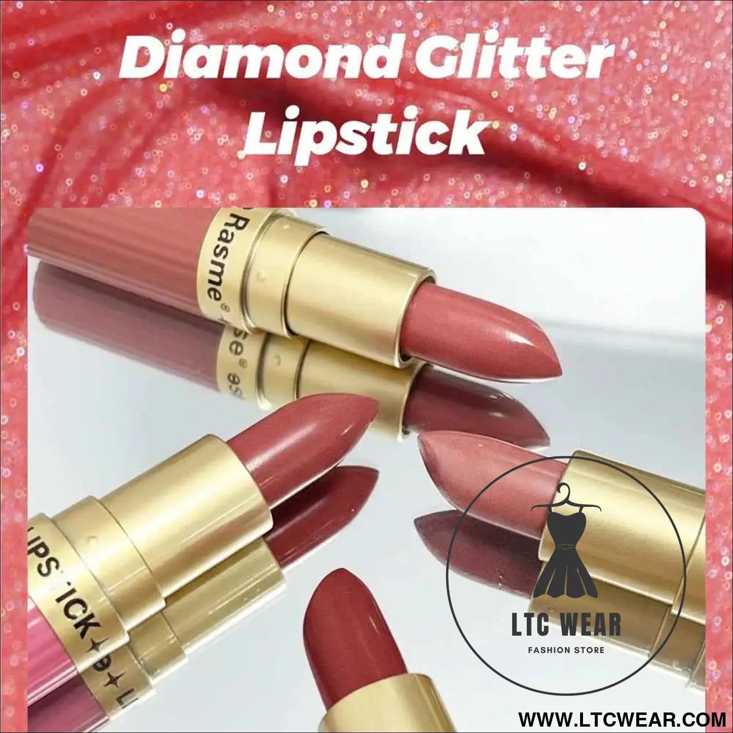Pearlescent Pink Velvet Lipstick: Long-Lasting & Waterproof