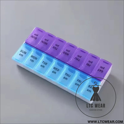 Portable Pill Storage Box: Perfect for Travel & Daily Needs - L.T.C Wear Online Fashion Store