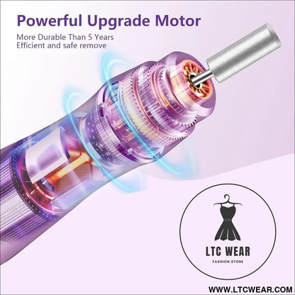 Precision Nail Drill Set for Professional Home Manicures - L.T.C Wear Online Fashion Store
