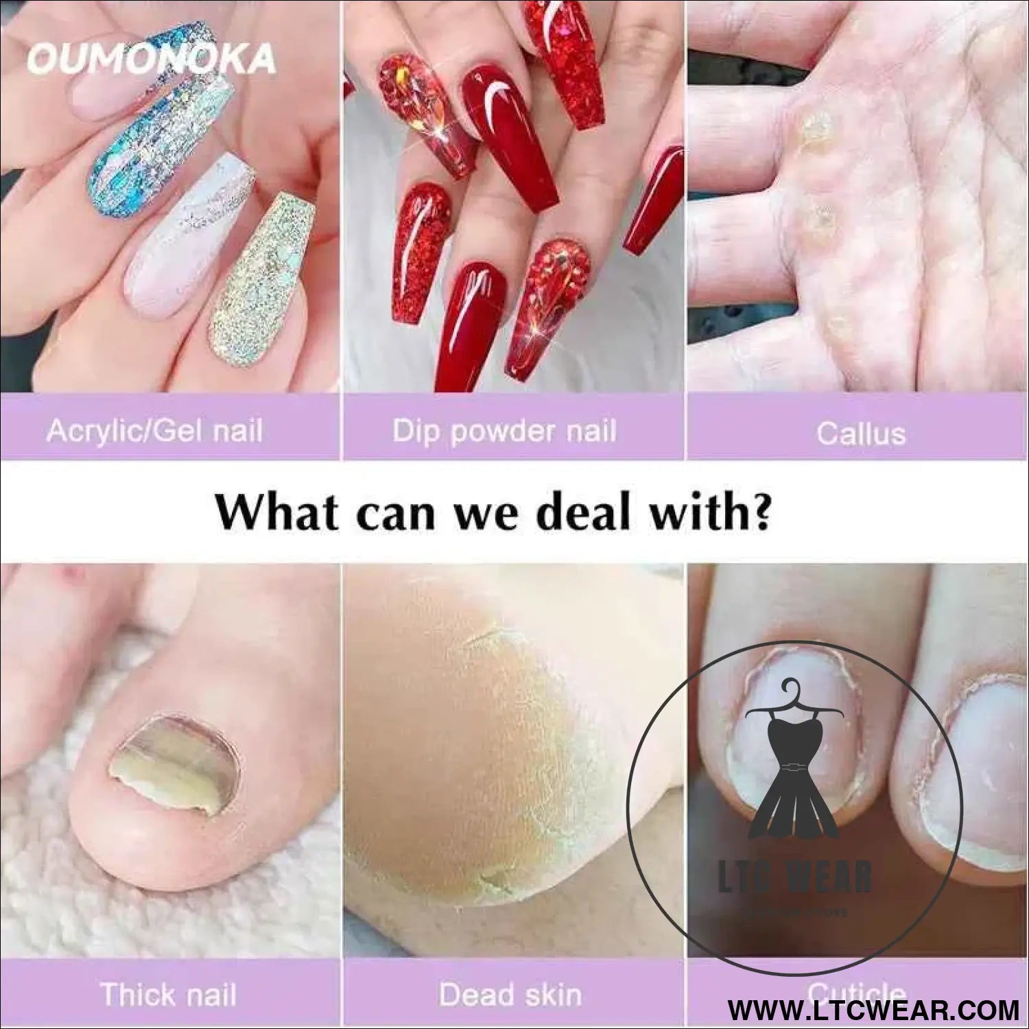 Precision Nail Drill Set for Professional Home Manicures