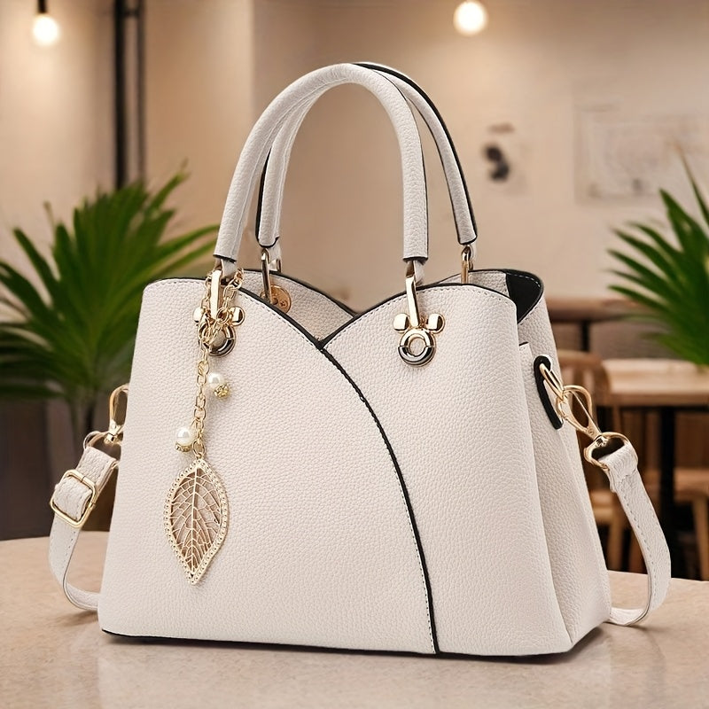 Chic Tote Elegant Fashionable Womens Handbag