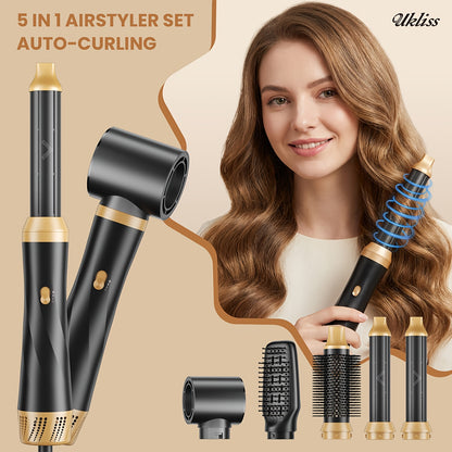 UKLISS 5in1 Hair Styler  Curler Perfect Gift