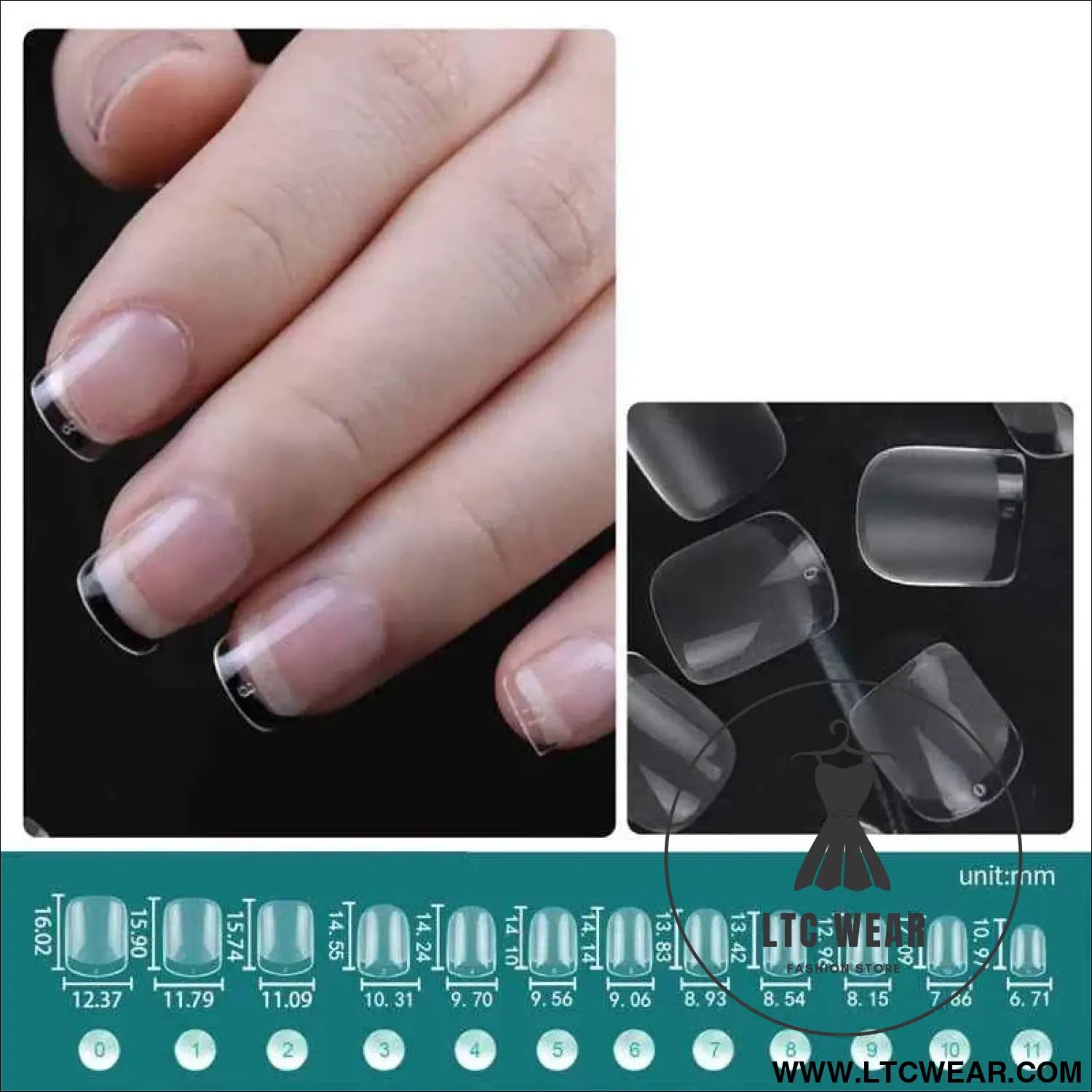 Professional Soft Gel Nail Tips - 120Pcs for DIY Extensions
