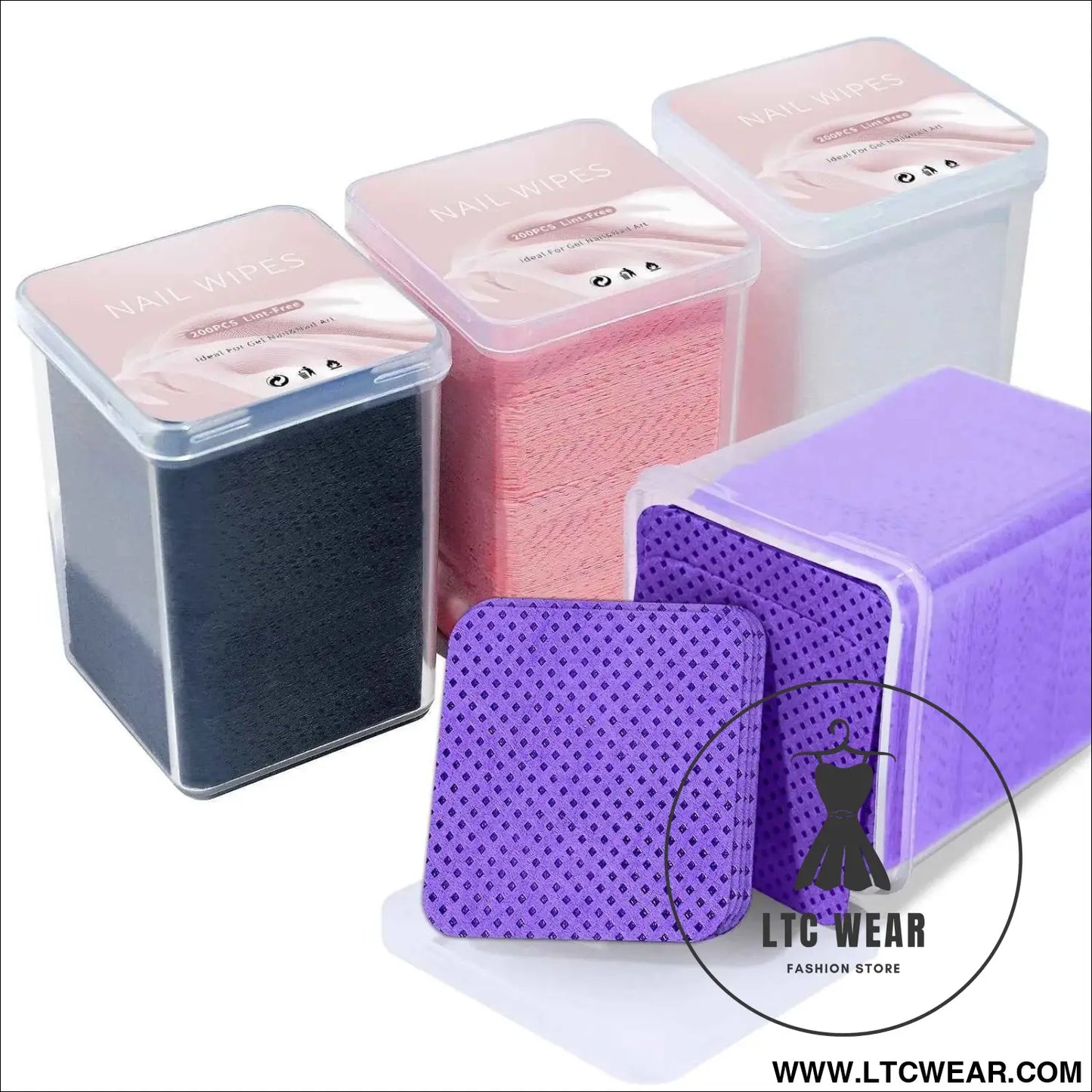 Professional UV Gel Remover Cotton Pads for Manicures