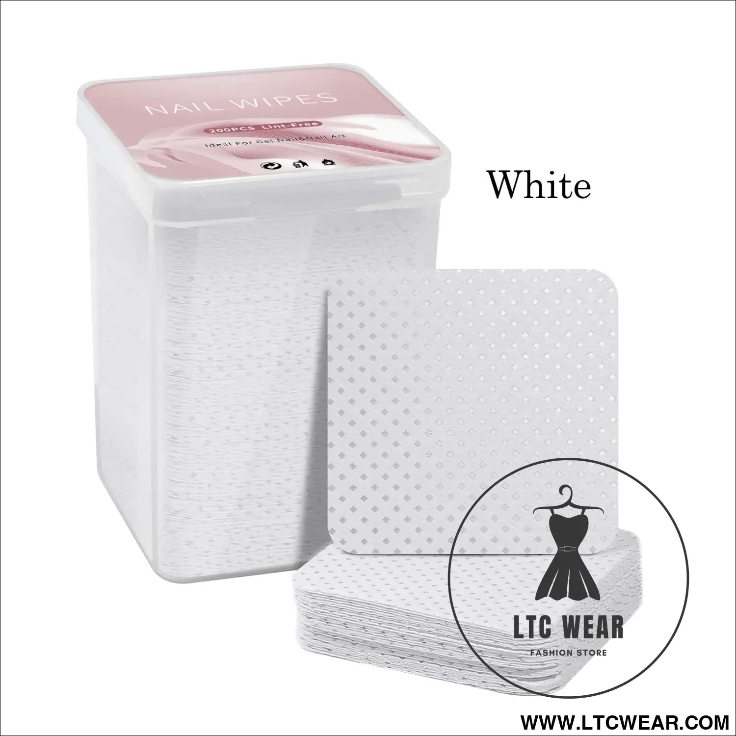Professional UV Gel Remover Cotton Pads for Manicures - L.T.C Wear Online Fashion Store