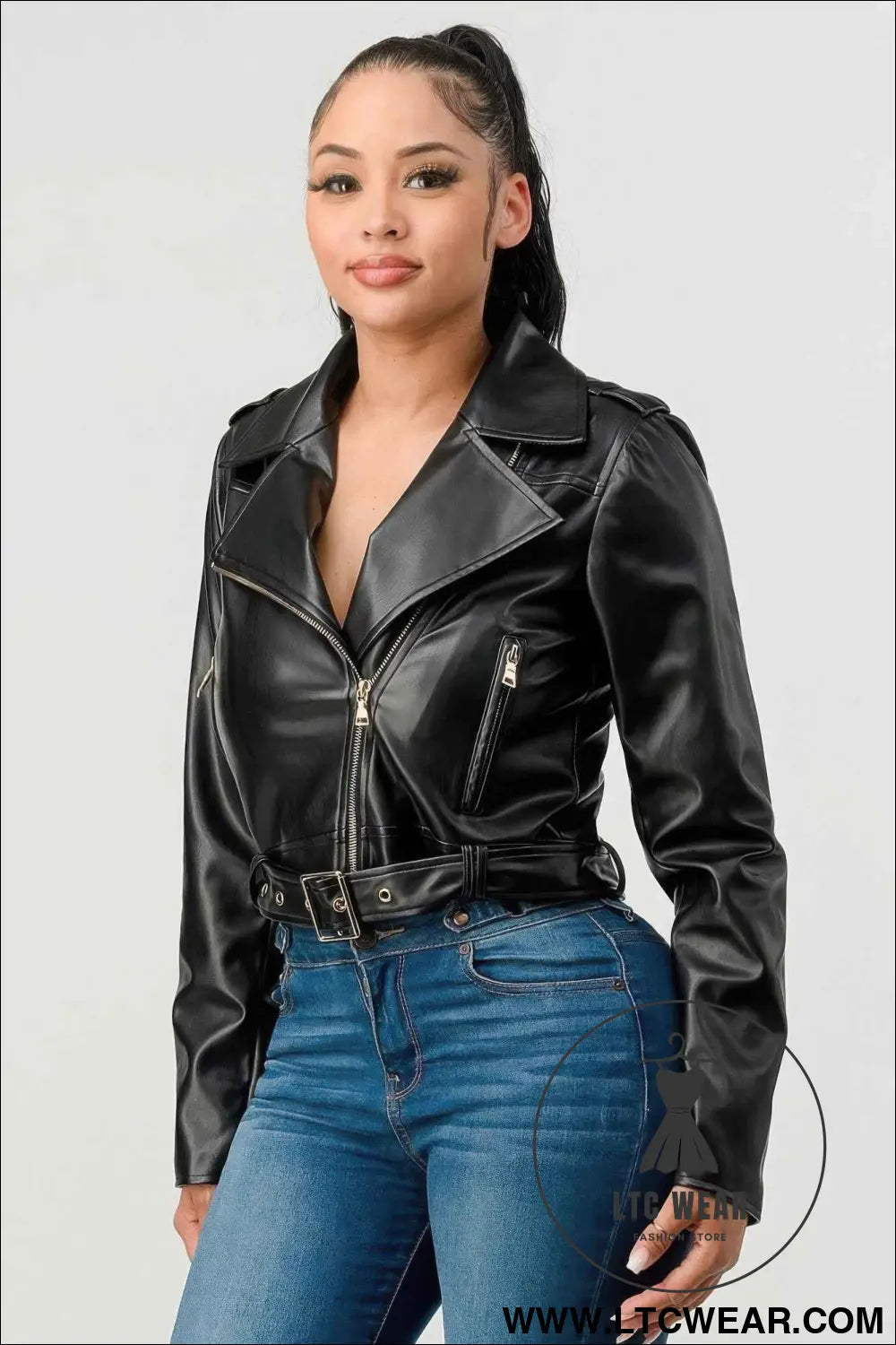 Pu Leather Jacket