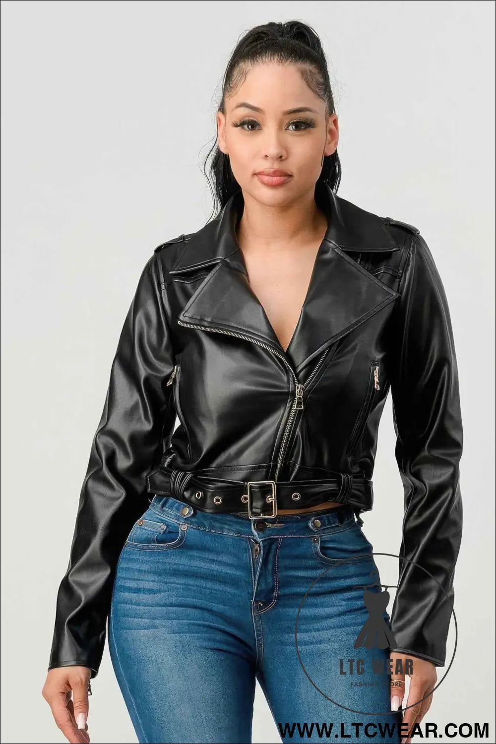 Pu Leather Jacket