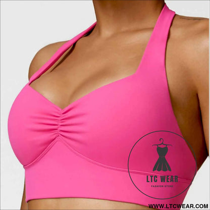 Quick drying beautiful back yoga clothes bra tight fitness vest running shockproof sports underwear