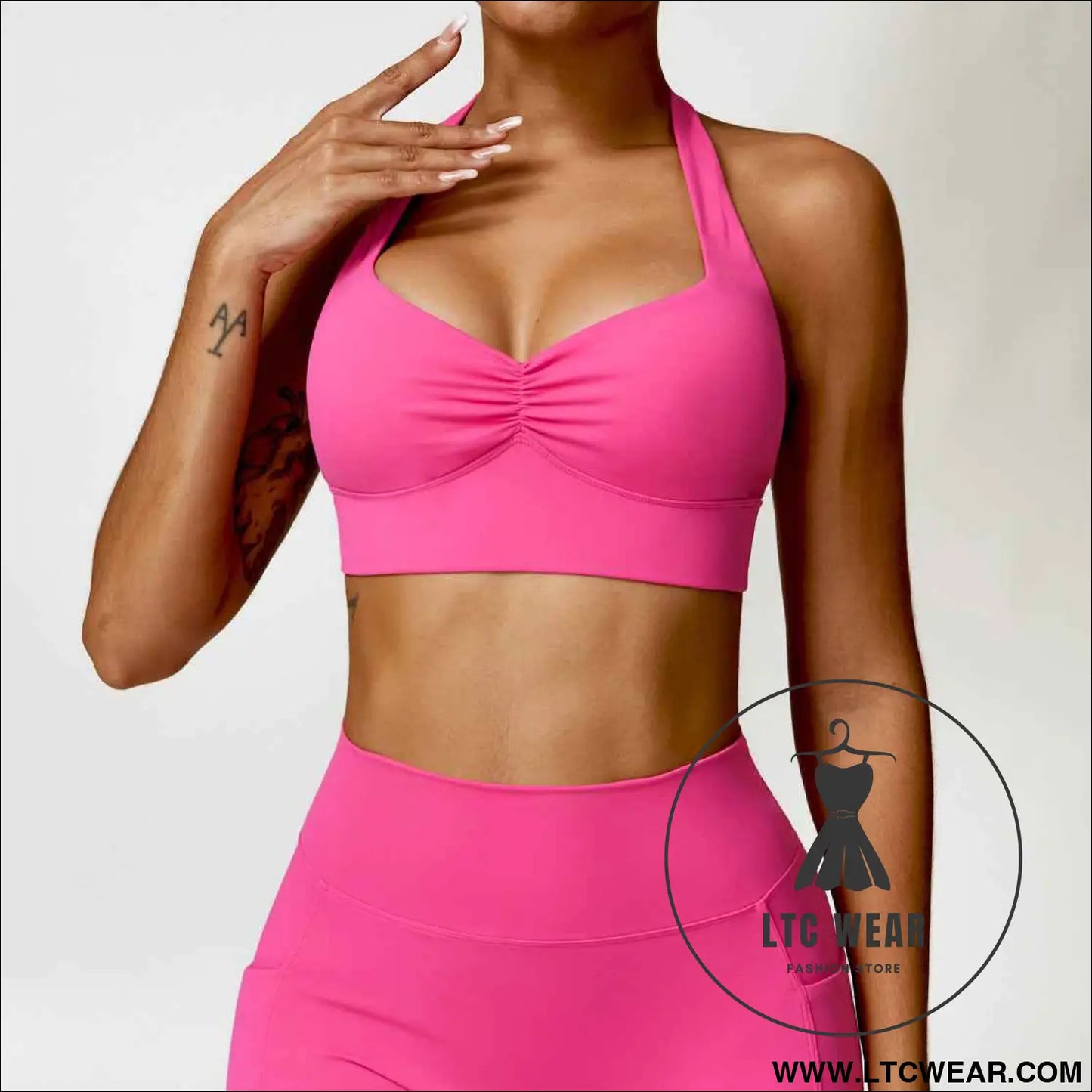 Quick drying beautiful back yoga clothes bra tight fitness vest running shockproof sports underwear